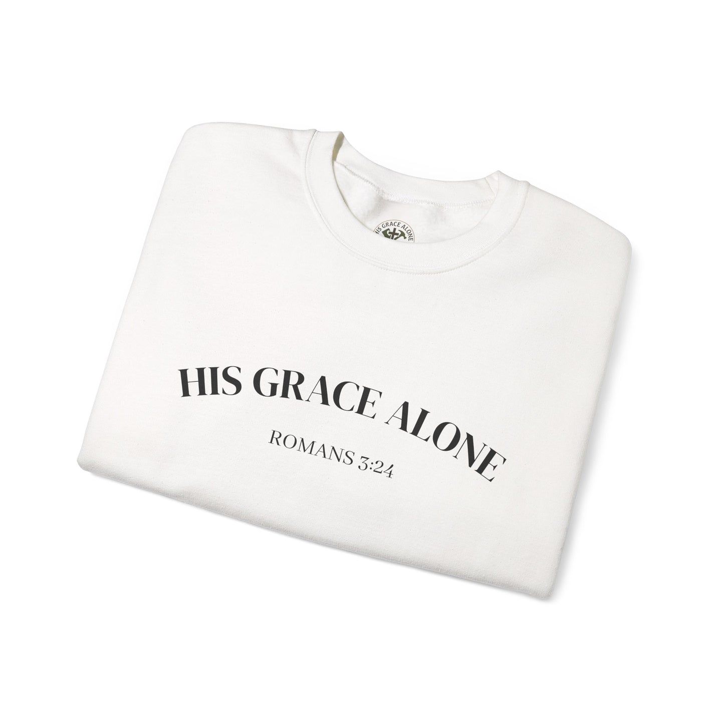 Crewneck Sweatshirt — Classic White Heavy Blend Crewneck