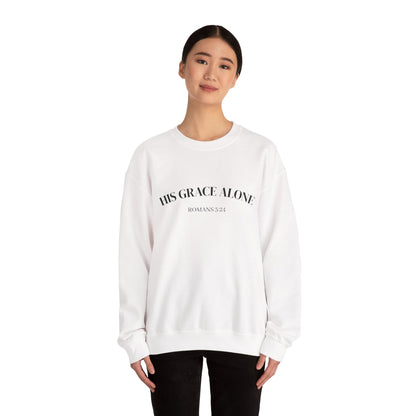 Crewneck Sweatshirt — Classic White Heavy Blend Crewneck