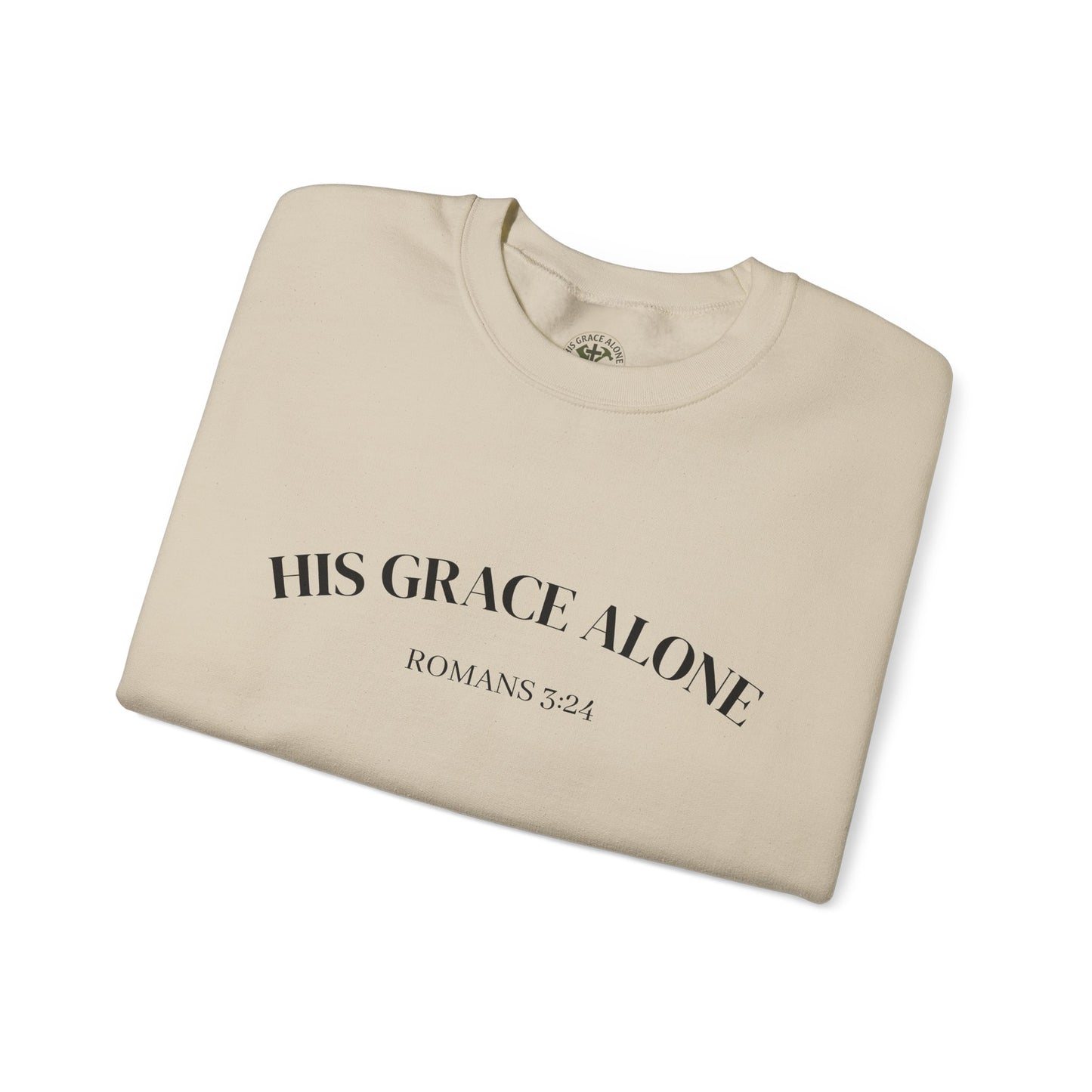 Crewneck Sweatshirt — Classic White Heavy Blend Crewneck