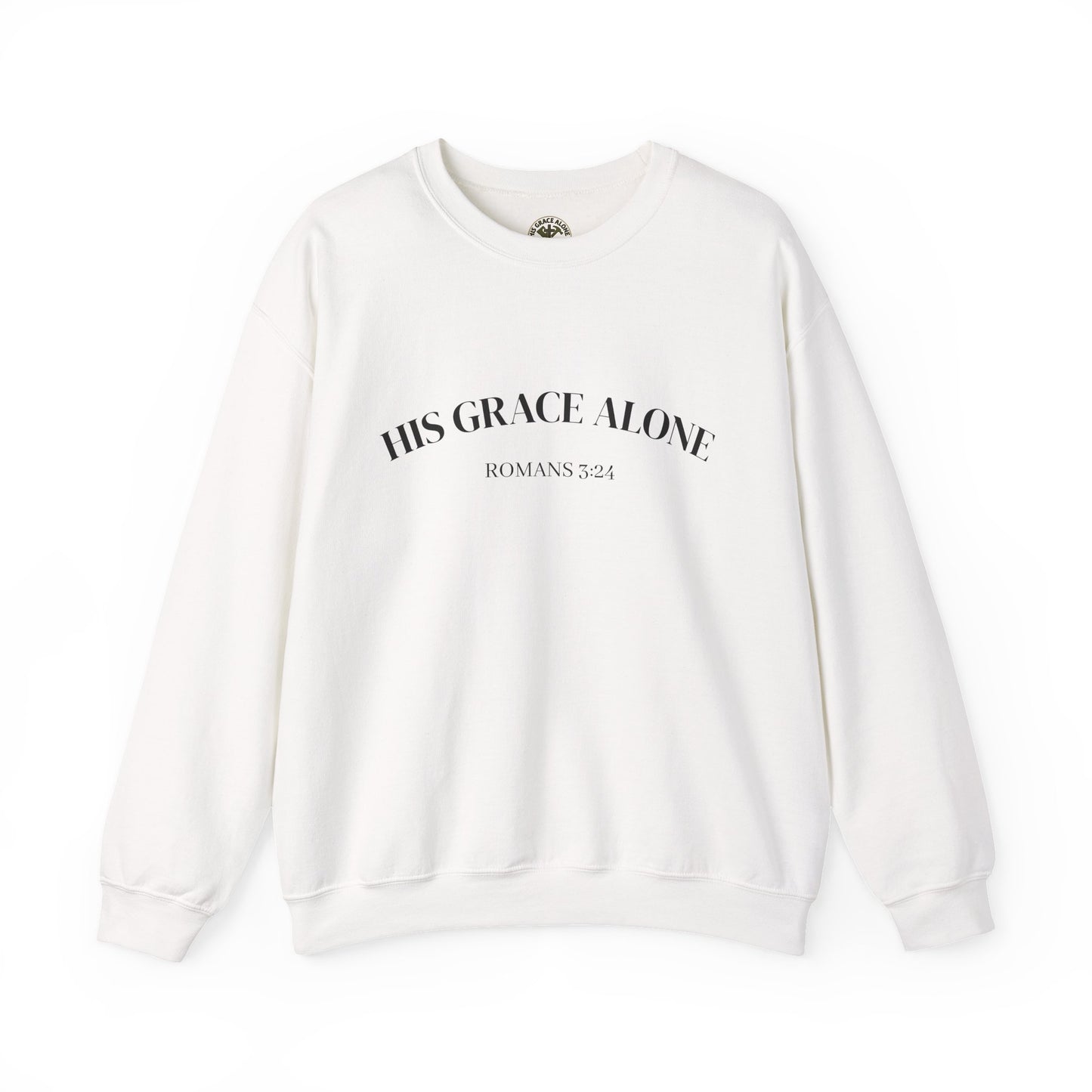 Crewneck Sweatshirt — Classic White Heavy Blend Crewneck