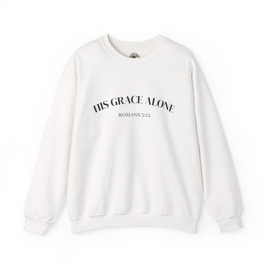 Crewneck Sweatshirt — Classic White Heavy Blend Crewneck