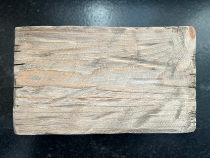 Handmade Rustic Pine Countertop Tray, Vintage-Inspired Stand, Mini Trivet Riser, 10 inches