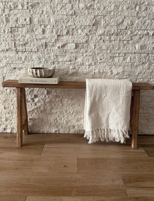 Reclaimed Wood Skinny Bench, Rustic Primitive Noodle Bench, Bench for narrow space, Handcrafted distressed wood bench, Thin bench